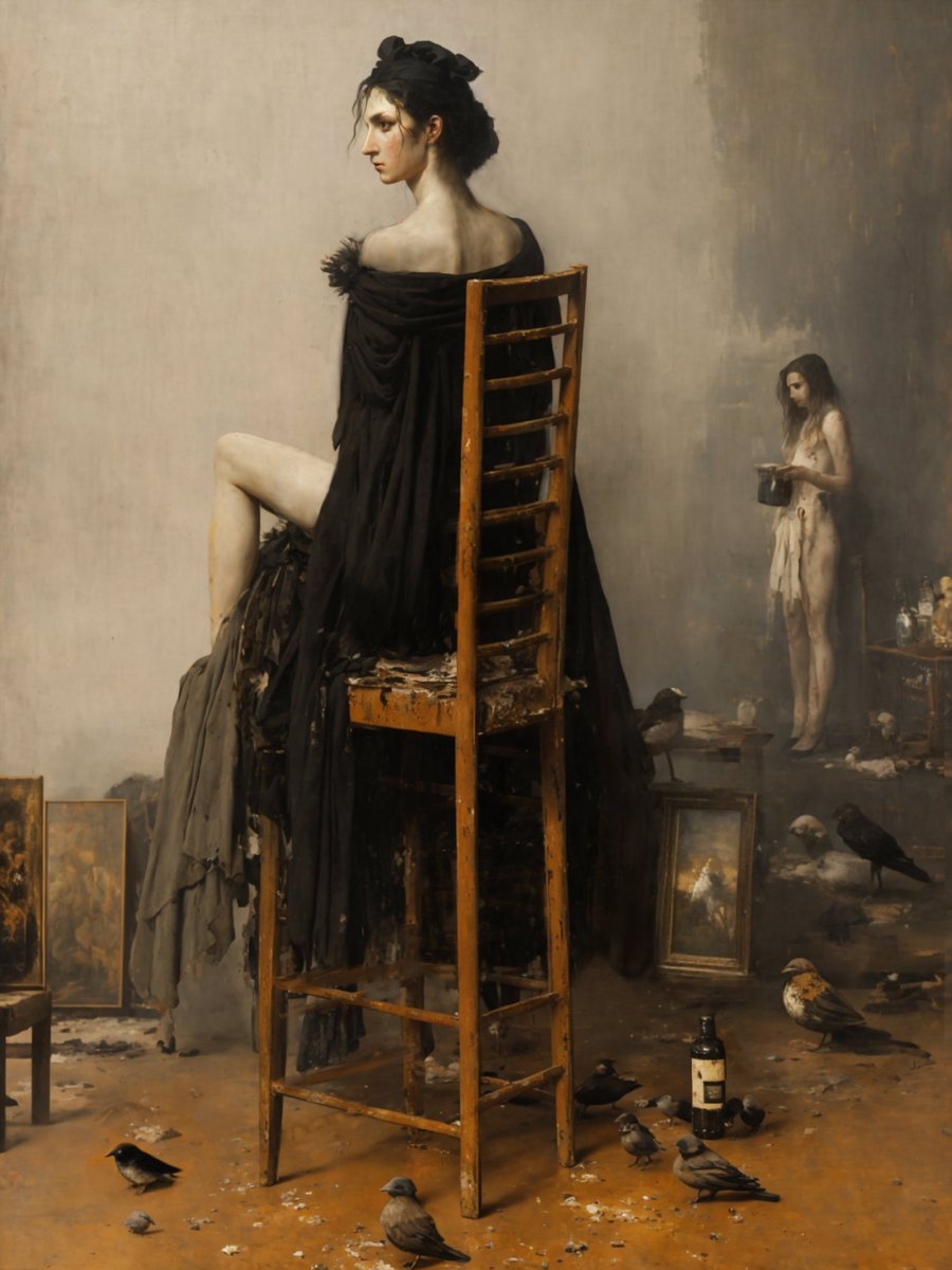 Model in High Chair with Birds

Dimensions: 5184 x 6912 

1/1 on #tezos 

🔗⏬