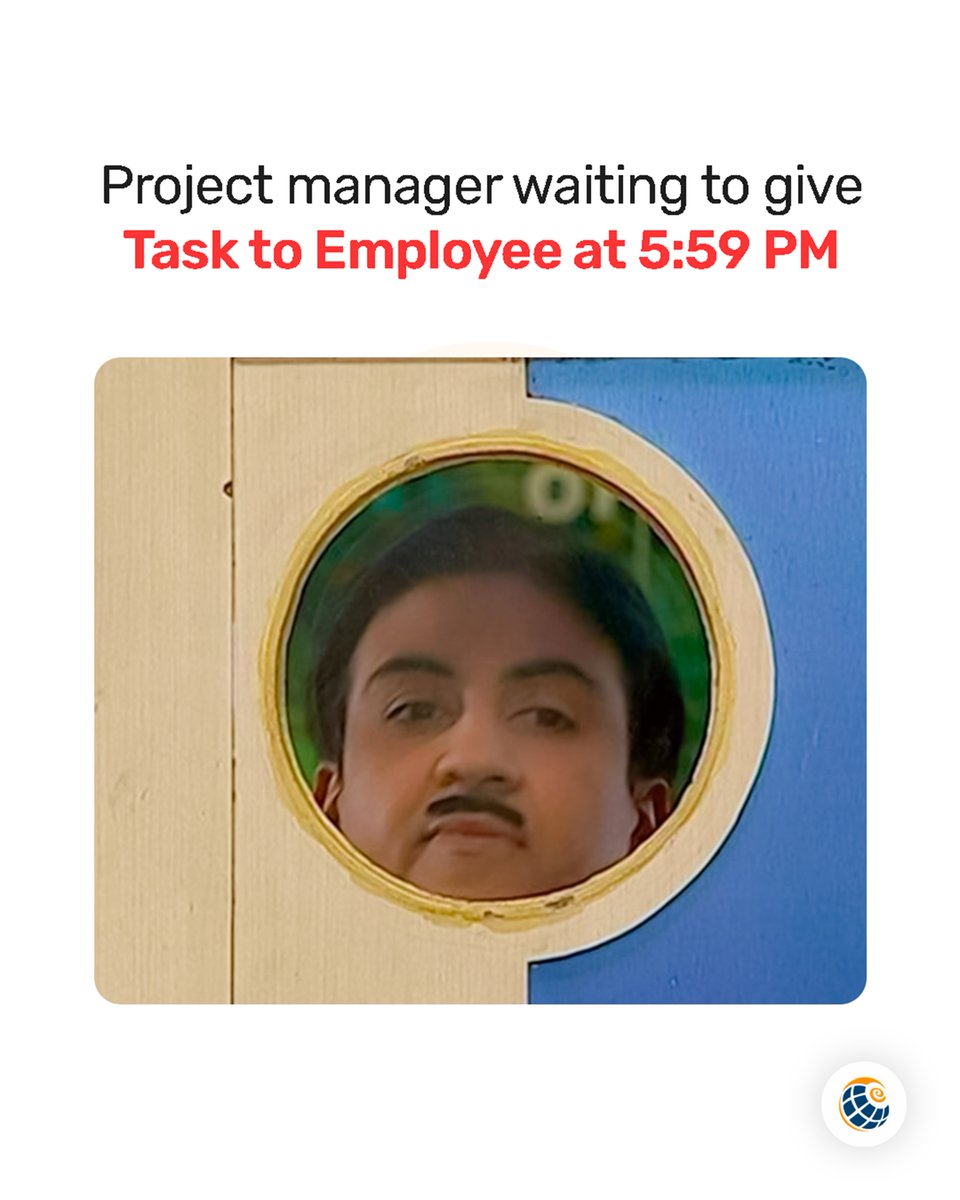 ExelanceIT's tweet image. 🕒 When it’s 5:59 PM and your Project Manager turns into a task ninja!
📦 𝐌𝐢𝐬𝐬𝐢𝐨𝐧: 𝐀𝐬𝐬𝐢𝐠𝐧 𝐛𝐞𝐟𝐨𝐫𝐞 𝐬𝐢𝐠𝐧-𝐨𝐟𝐟 😅
.
.
.
#WorkMemes #TechieHumor #OfficeLaughs #DeveloperLife #ProjectManager #9to5Life #RelatableMemes #FridayFeels #ITLife #MemeOfTheDay