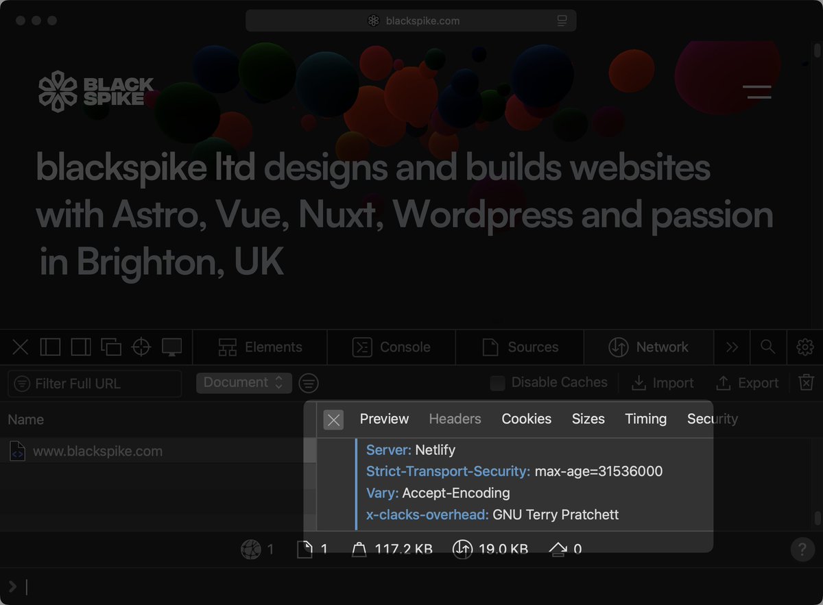 blackspikeltd's tweet photo. In honour of Terry Pratchett &amp; The Glorious 25th of May, you can set  your X-Clacks-Overhead: GNU Terry Pratchett header on netlify-hosted  apps by adding a _headers file  

https://t.co/4kEa6cWQ5p   

"A man is not dead while his name is still spoken." https://t.co/nTgSv6tRoj