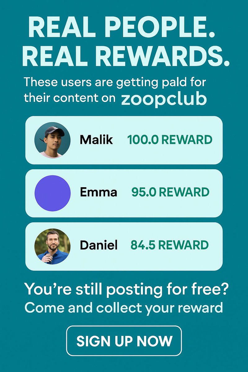 glorykent1775's tweet photo. You post fire content every day on most social media 📹 — but still earn zero from it? 😤 That ends now.

@zoop is here to reward you for doing what you already do.
Let your content pay you 💰

#ZoopClub #Create2Earn #Web3Creators #ContentIsKing #SocialFi #CryptoRewards https://t.co/L8otwPu2fC
