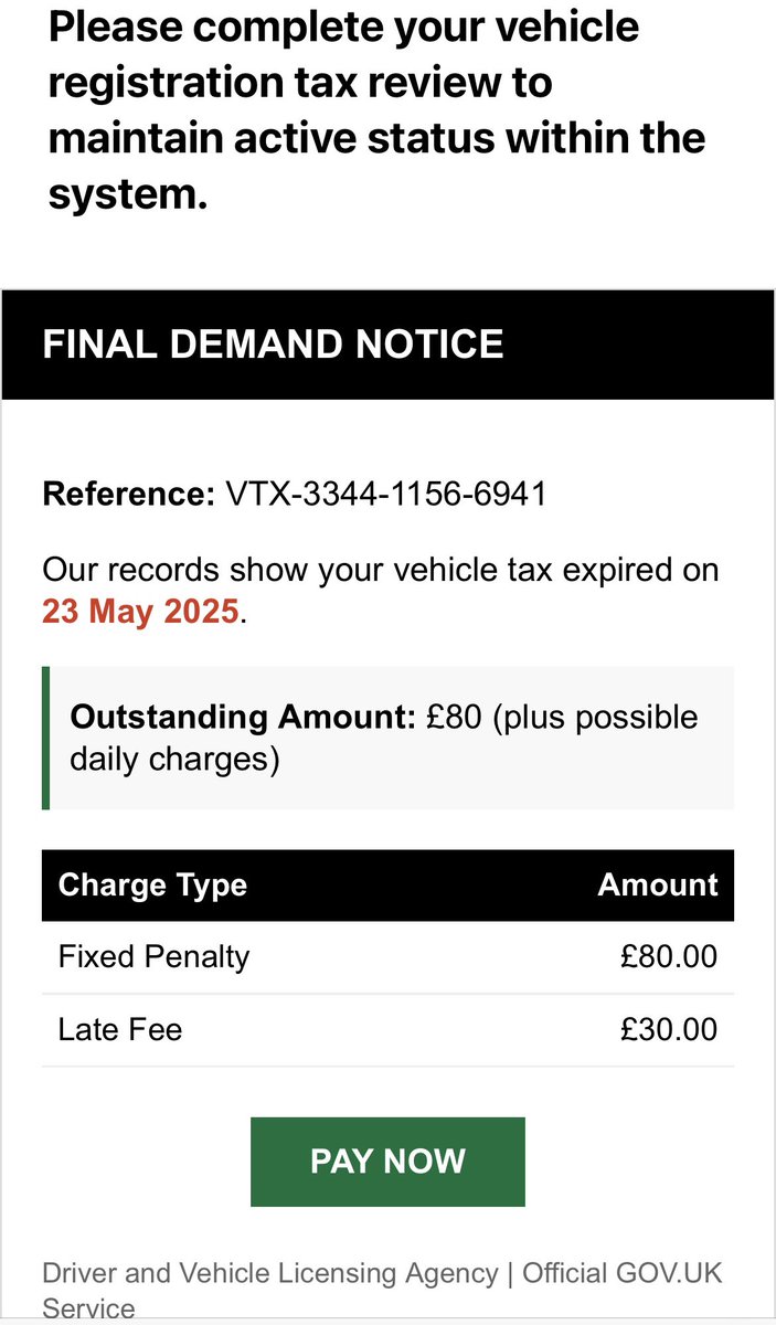 Here’s a new and inventive scam email ….