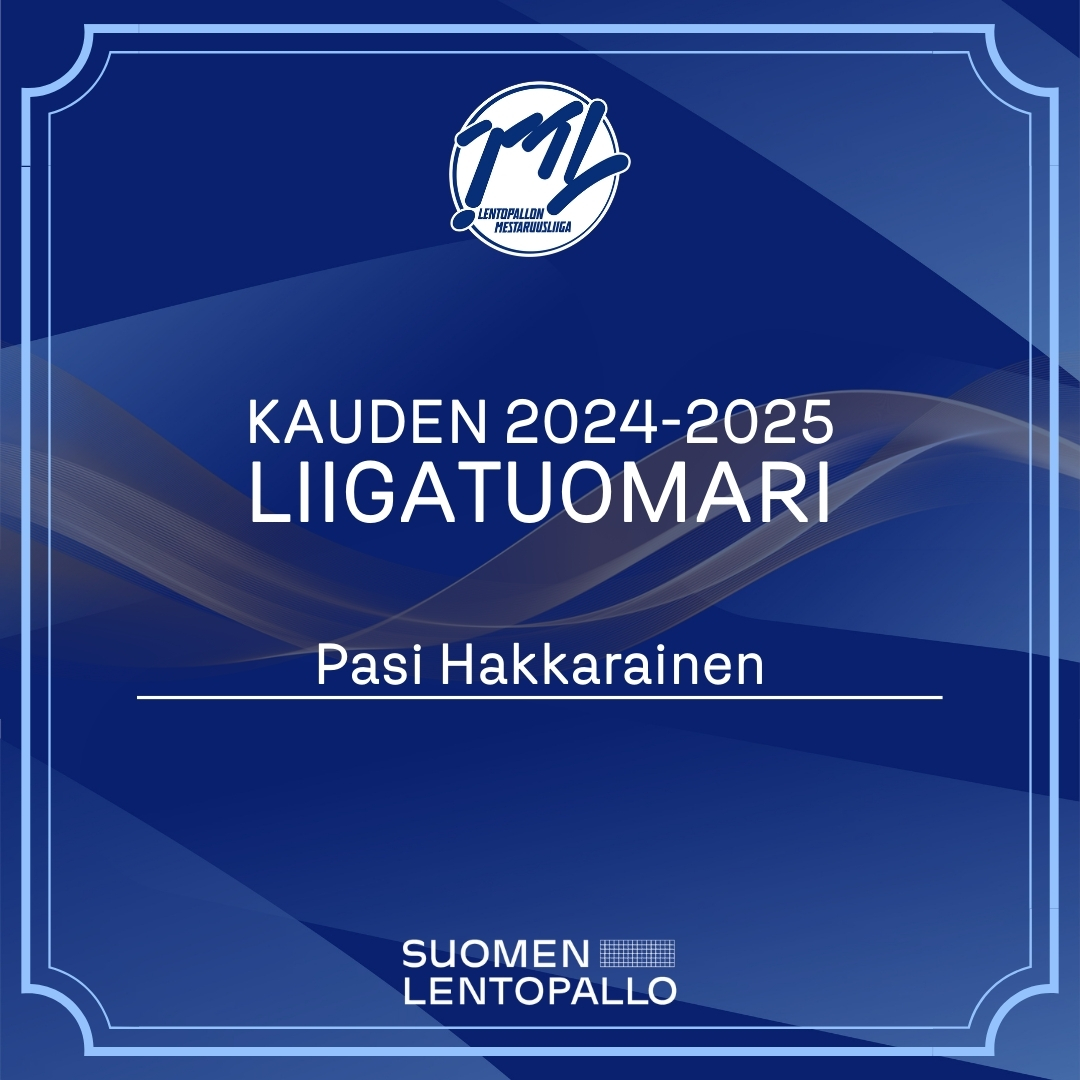 🌟KAUDEN LIIGATUOMARI - PASI HAKKARAINEN🌟

Lentopallon Mestaruusliigan kauden 2024-2025 parhaaksi liigatuomariksi on toistamiseen valittu Pasi Hakkarainen!🙌

Lue lisää ➡️ lentopallo.fi

#mestaruusliiga #lentopallo #volleyball