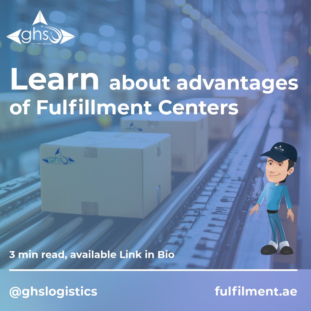ghslogistics's tweet photo. Advantages of fulfillment center
Focus on growth while leaving shipping to the experts. they provide; Streamline operations to thrive without the hassle of logistics 🚚
#BeMoreEffective, Read more
 https://t.co/SvwxxZpmbV 
#FulfillmentCenter #Eco https://t.co/LEuitQeQfz