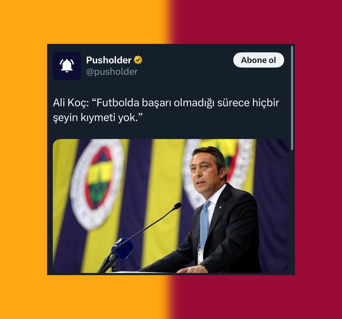 🤷 Ali Koç’un 2023’te söylediği söz gündem oldu.