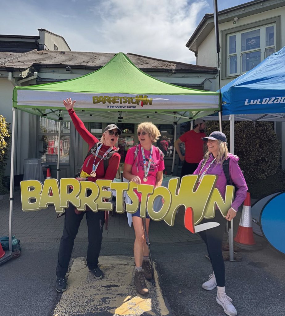 Donna O'Connor (@oconnor_donna) on Twitter photo The ladies completing the Dublin Mountains Challenge (42k). Thanks to <a href="/Barretstown/">Barretstown</a> for such a well organised event ! The ladies completing the Dublin Mountains Challenge (42k). Thanks to <a href="/Barretstown/">Barretstown</a> for such a well organised event !