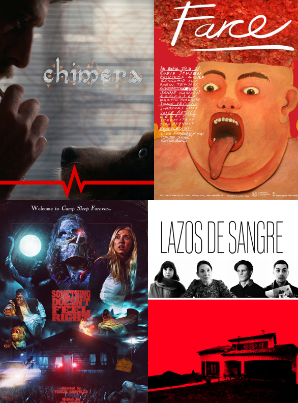 Shadowz_es's tweet photo. Arrancamos la semana recordando los cuatro cortometrajes que se acaban de incorporar a la plataforma: ¡#Chimera, #Farce, #SomethingDoesntFeelRight y #LazosDeSangre os esperan en #Shadowz para haceros disfrutar del mejor género en pequeñas dosis! https://t.co/KPdaoGDTVb