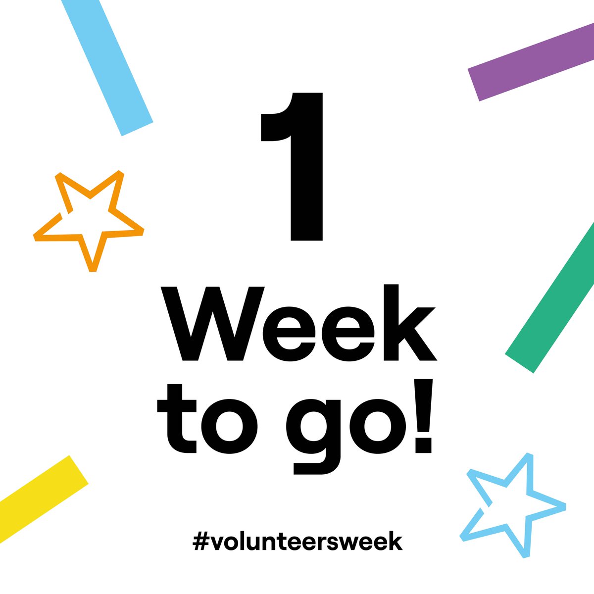 ⏰ Only 1 week to go! 

Volunteers' Week 2025 starts next Monday 🎉- check out the resources available to help you start planning how you say thank you this June.

🔎 bit.ly/3FmVWHJ