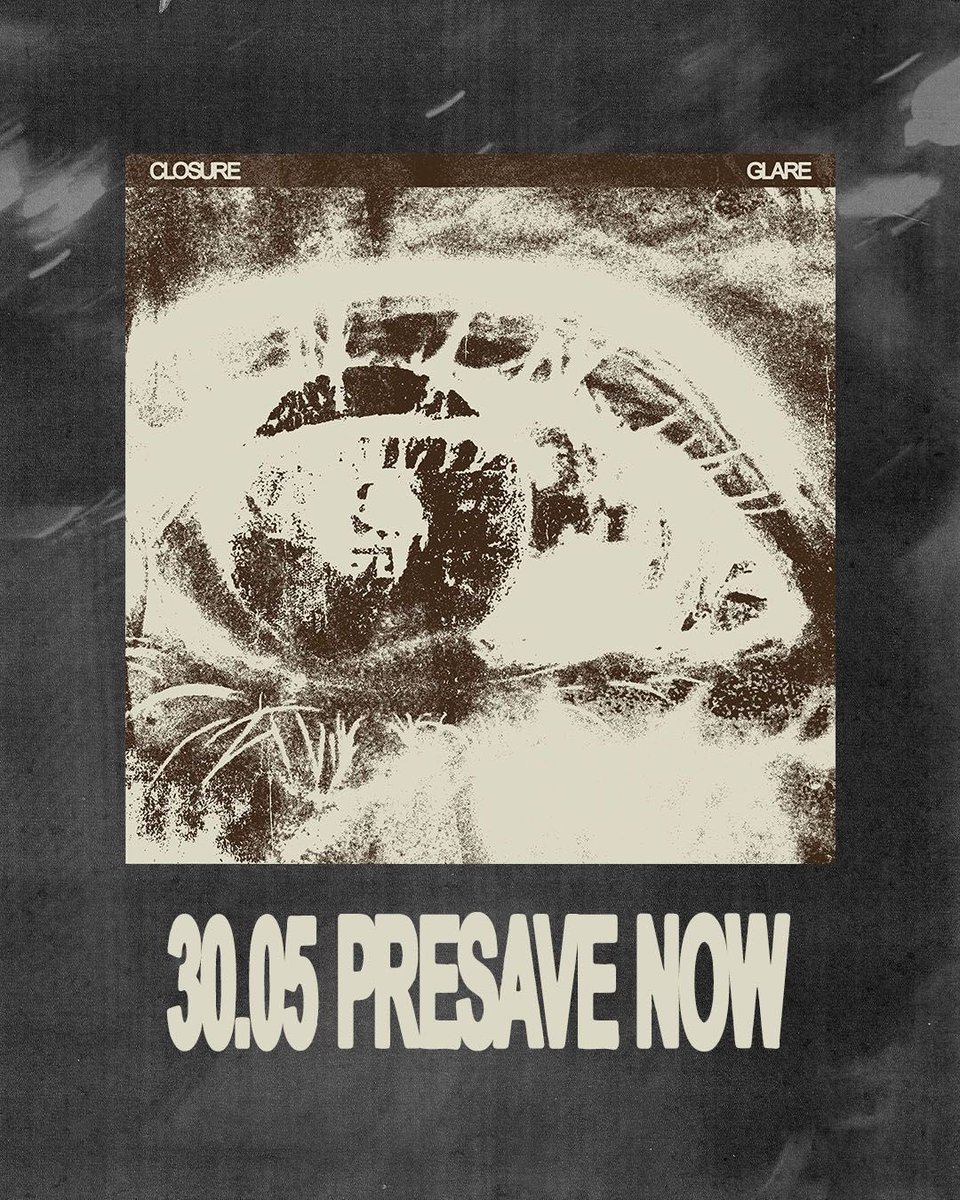 Our brand new single “Glare” will be yours in just three days. You can pre-save it now via the link below 🖤:

distrokid.com/hyperfollow/cl…