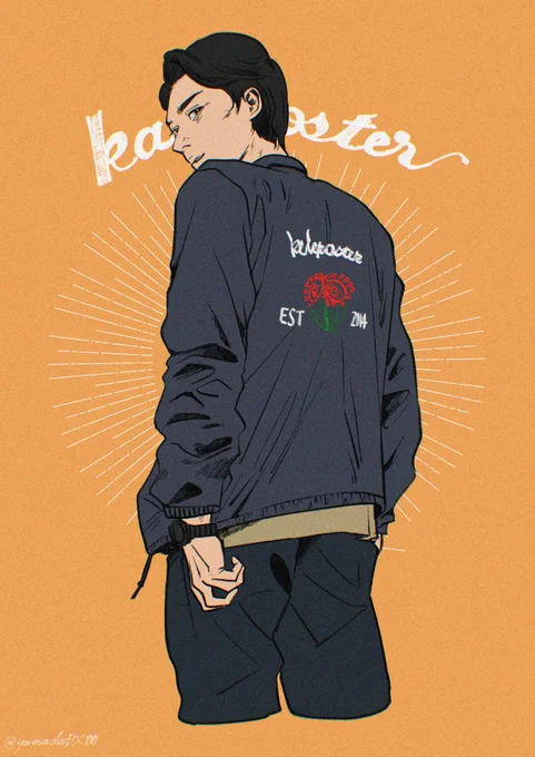 着用画像ありがとう絶対に買いますという絵 