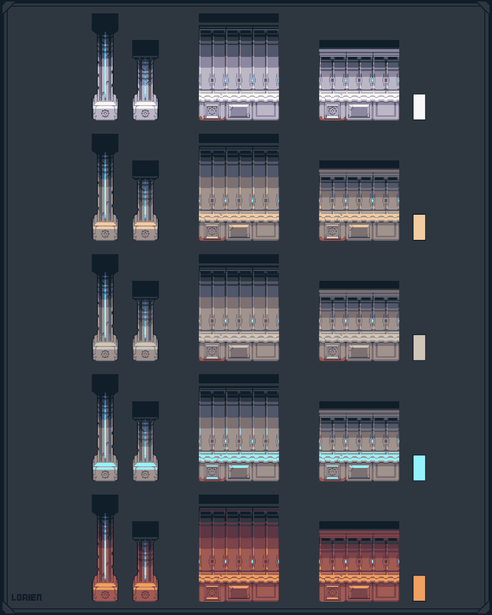 #pixelart #ドット絵 #tileset