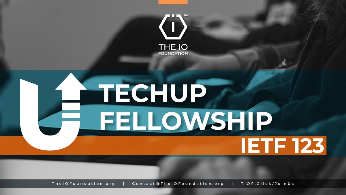 📢 Excited to announce the TechUp Fellowship at IETF 123 in Madrid!
⚡️ Join us from July 19-25, 2025, to advocate for Data-Centric Digital Rights.

🗓️ Apply by June 15th, 2025! Limited spots available.
👉 Learn more &amp; apply:... vbout.theiofoundation.org/the-io-foundat…