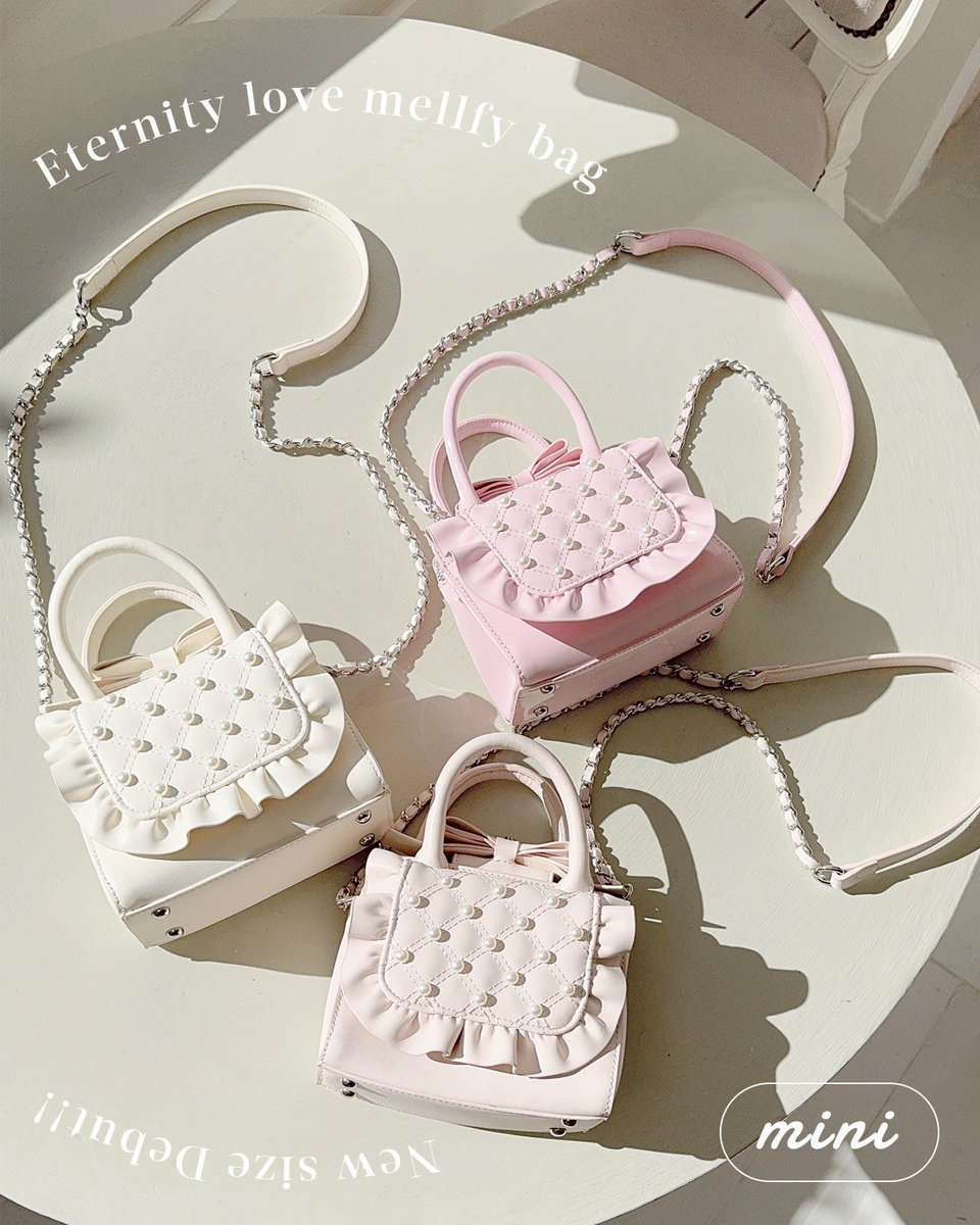 🎀 𝐄𝐭𝐞𝐫𝐧𝐢𝐭𝐲 𝐥𝐨𝐯𝐞 𝐦𝐞𝐥𝐥𝐟𝐲 𝐛𝐚𝐠🎀 ⌇待望の