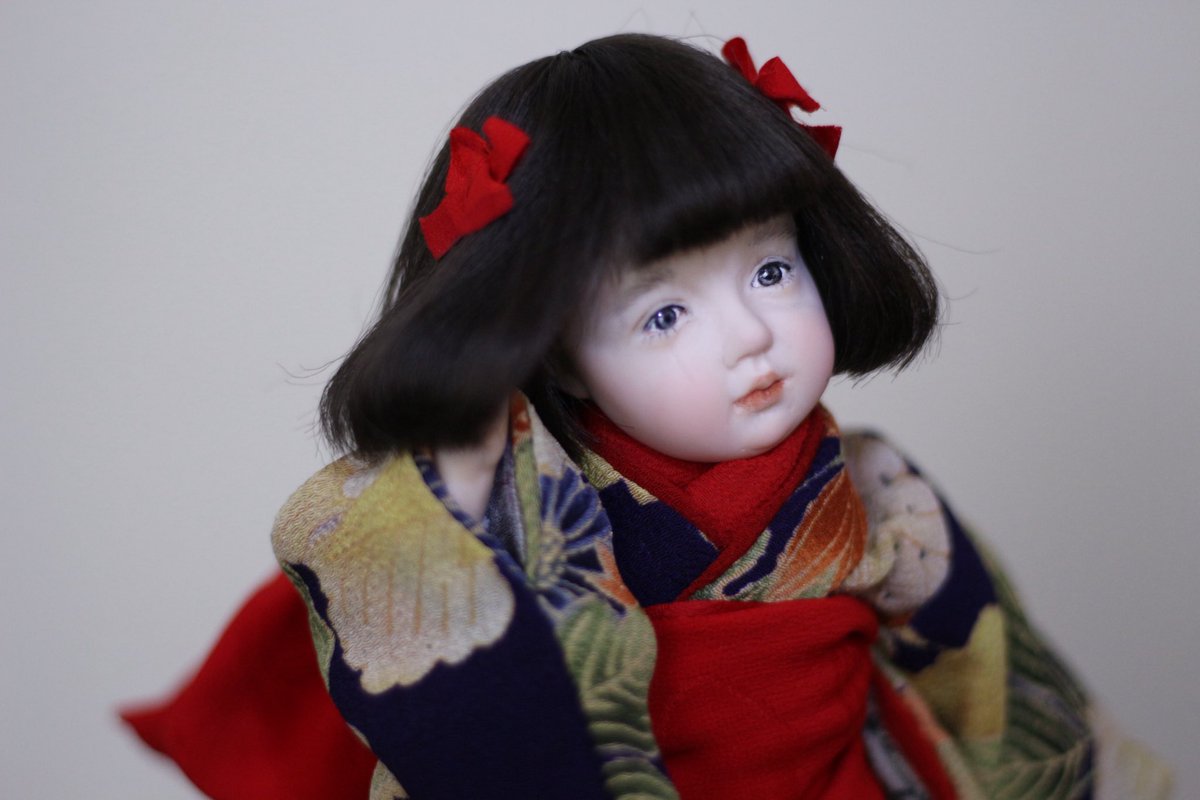 ◆第16回 創作ドール展 『音 展』開催のお知らせ◆6/6（金）～6/15（日）◆

ご紹介頂きました白玉ちゃんです✨✨
25cm クロスボディ(ワイヤー入り)