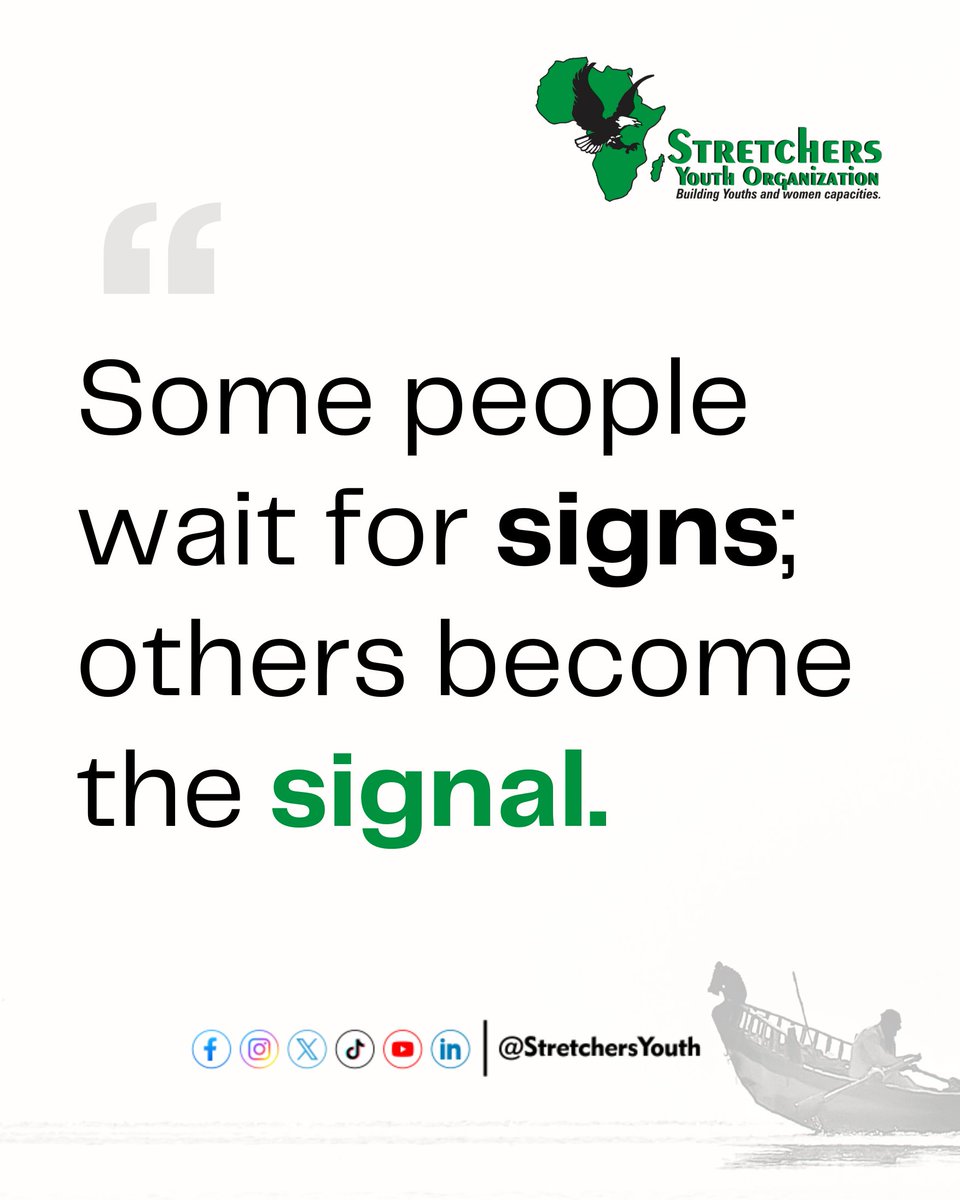 #MondayVibes

While some sit back and wait for perfect conditions, a green light, or someone else to lead the way, others rise and become the signal.

We’re here to remind you: You don’t need permission to lead. Start where you are. Be the signal others are waiting for.

#YOWO