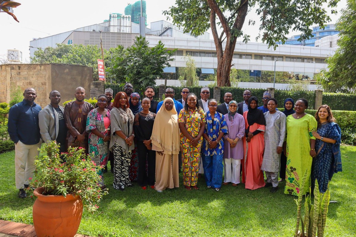 FCA Kenya (@fca_kenya) on Twitter photo Attending a training on advancing religious literacy on Islam and Freedom of Religion or Belief (FoRB) in Nairobi, organised by <a href="/peacemakersnetw/">Peacemakers Network</a> through the JISRA project.
#ReligiousFreedom #interfaithdialogue #peacebuilding #JISRA #diversityandinclusion Attending a training on advancing religious literacy on Islam and Freedom of Religion or Belief (FoRB) in Nairobi, organised by <a href="/peacemakersnetw/">Peacemakers Network</a> through the JISRA project.
#ReligiousFreedom #interfaithdialogue #peacebuilding #JISRA #diversityandinclusion