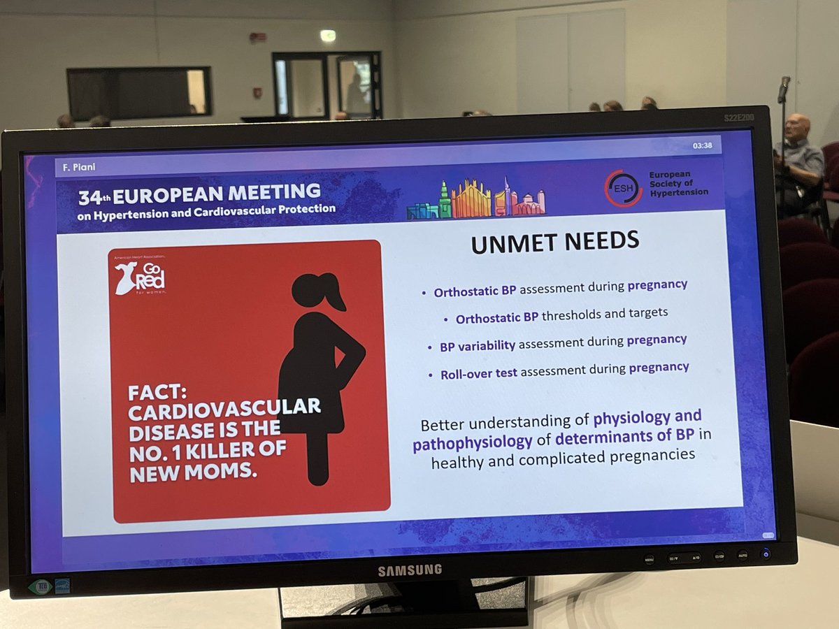 Dr Anastasia Mihailidou FAHA FCSANZ FESC (@anastasiasmihai) on Twitter photo Last day of <a href="/ESH_Annual/">ESH Annual Meetings</a> #ESH2025 with great attendance & 🔥#science presentations
Honoured to co-Chair #Hypertension in #Women oral presentations
More details to post once start journey (>24 hr) home begins🙏 Last day of <a href="/ESH_Annual/">ESH Annual Meetings</a> #ESH2025 with great attendance & 🔥#science presentations
Honoured to co-Chair #Hypertension in #Women oral presentations
More details to post once start journey (>24 hr) home begins🙏