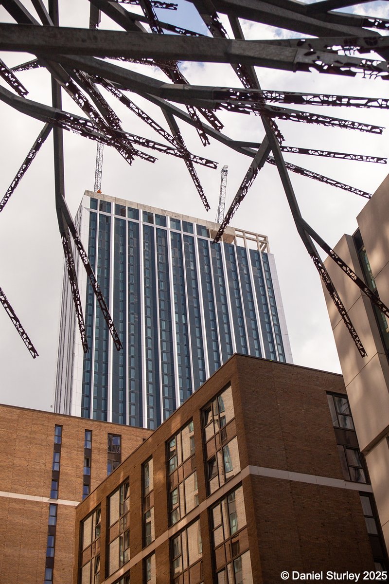 #Birmingham UK, 4 from the #construction of One Eastside 😎 
#BirminghamWeAre #NearlyFinished 
#SkyScraperTwo 
#Architecture 
#Photography