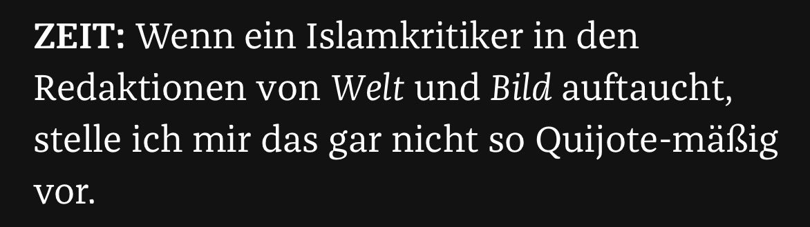 Beste Stelle aus dem Interview von Laura Hertreiter mit Constantin Schreiber.