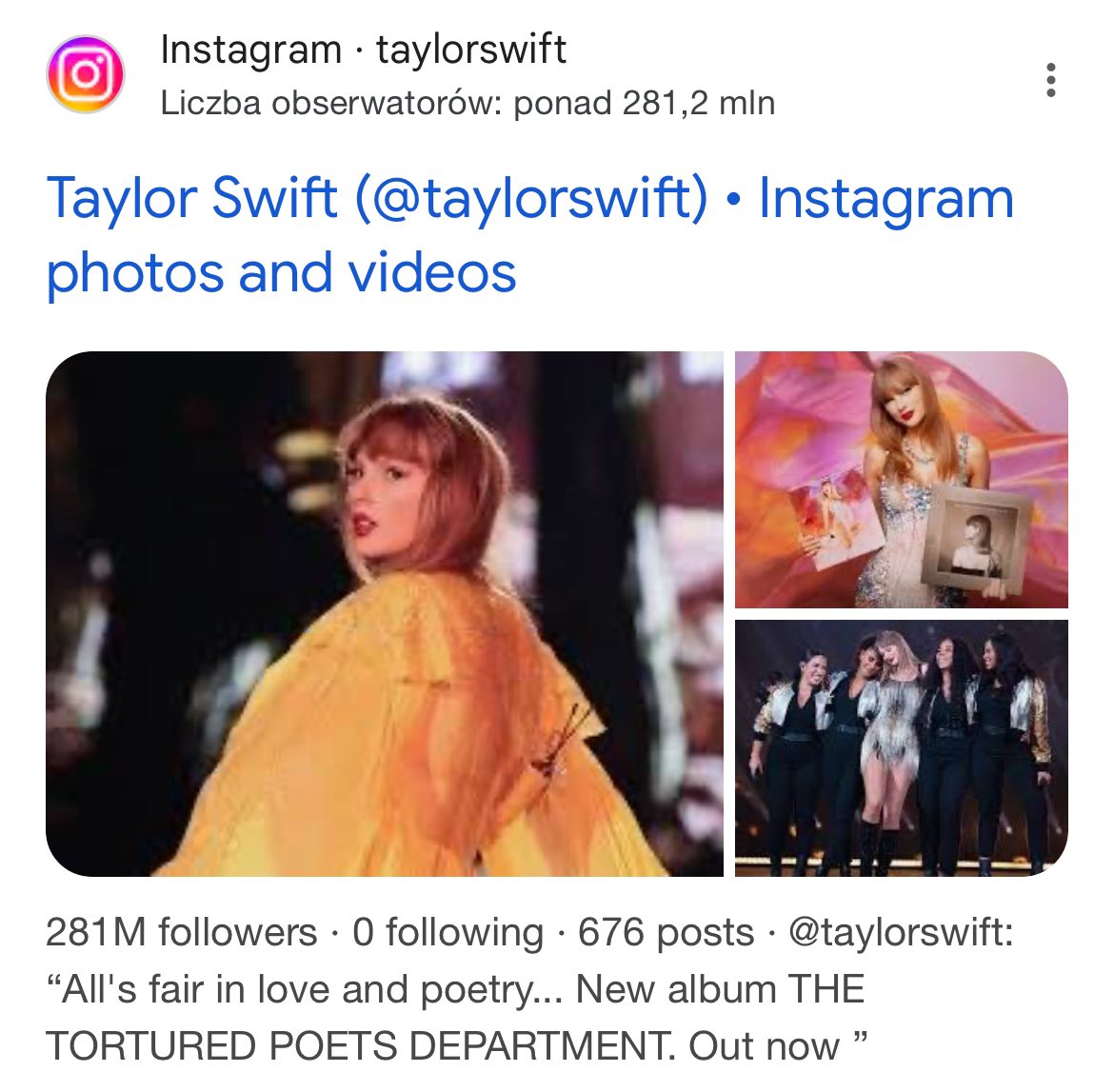 Taylor Swift Polska (Taylor's Version) tweet media