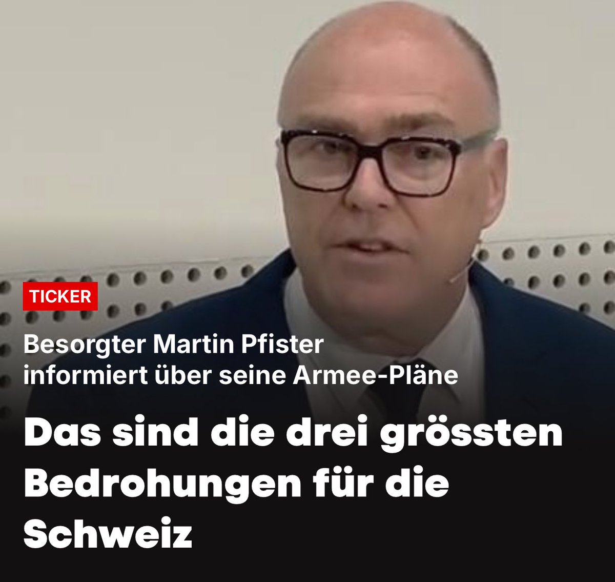 Die grösste Bedrohung für die Schweiz ist die rückgratlose Schweizer Regierung.