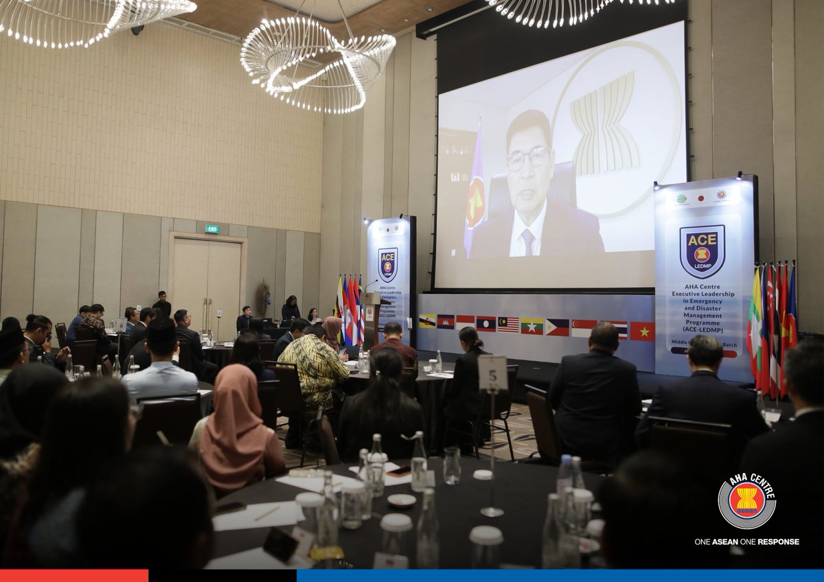 AHACentre's tweet image. The #AHACentre Executive Leadership in Emergency and Disaster Management Programme (ACE-LEDMP) #MiddleLevel - Second Batch has officially concluded!

After 5 long weeks of diligent learning, networking, and honing leadership skills, our 20 graduates from the #ASEAN Member States