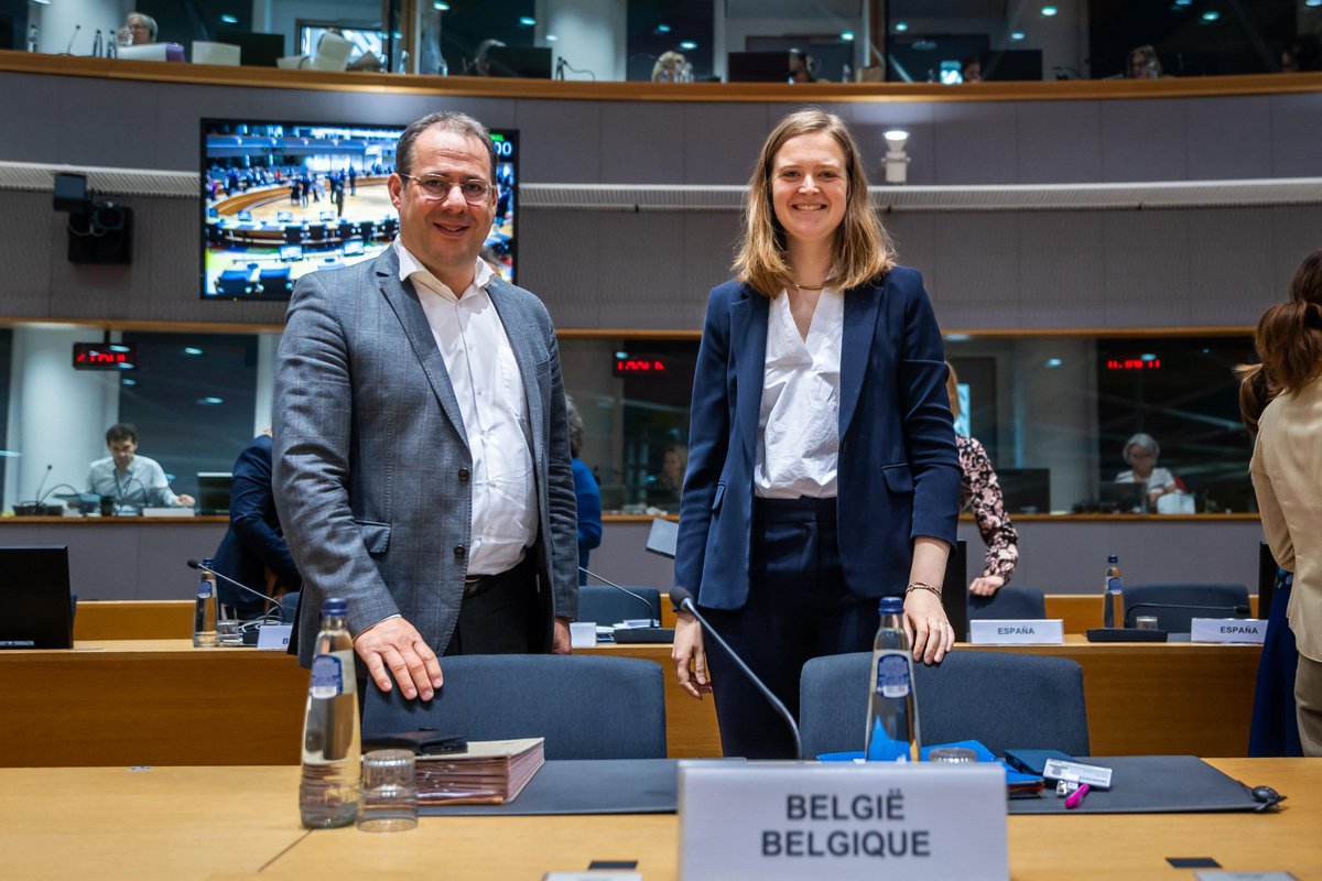 Belgium in the EU (@belgiumineu) on Twitter photo Meeting of the Agriculture Council #AGRIFISH today, with Ministers <a href="/DavidClarinval/">David Clarinval</a> and <a href="/AnneC_Dalcq/">Dalcq Anne-Catherine</a> representing Belgium ๐ง๐ช
๐ข๐ป ๐๐ต๐ฒ ๐ฎ๐ด๐ฒ๐ป๐ฑ๐ฎ:
๐ฑ Vision for agriculture and food
๐พ Market situation
๐ฉโ๐พ Future Common Agricultural Policy as a safety net for unstable times Meeting of the Agriculture Council #AGRIFISH today, with Ministers <a href="/DavidClarinval/">David Clarinval</a> and <a href="/AnneC_Dalcq/">Dalcq Anne-Catherine</a> representing Belgium ๐ง๐ช
๐ข๐ป ๐๐ต๐ฒ ๐ฎ๐ด๐ฒ๐ป๐ฑ๐ฎ:
๐ฑ Vision for agriculture and food
๐พ Market situation
๐ฉโ๐พ Future Common Agricultural Policy as a safety net for unstable times