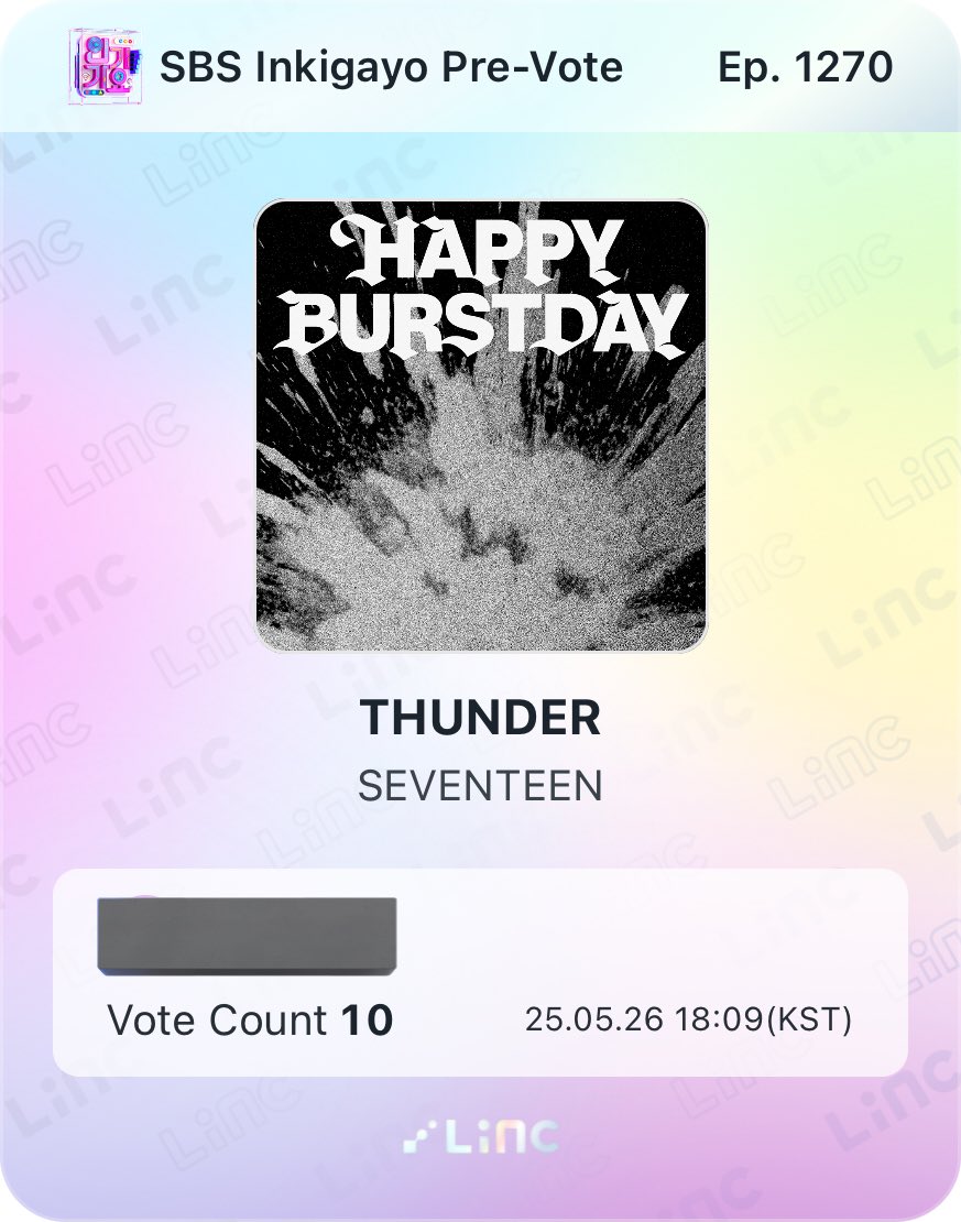 carat_votes's tweet photo. [INKIGAYO PRE VOTING] 

📆 5/30 (11:59 PM KST)
📌 10 votes per acc/day
🔗 https://t.co/4uyXQT4qIv

Seventeen has finally added to the list. 

DROP YOUR VOTES NOW, CARATS!
‼️Keep VOTING and STREAMING‼️

SEVENTEEN HAPPY BURSTDAY OUT NOW
#THUNDER처럼_빛날_세븐틴
#SVTBringsTheTHUNDER https://t.co/S0TN4v66Oz