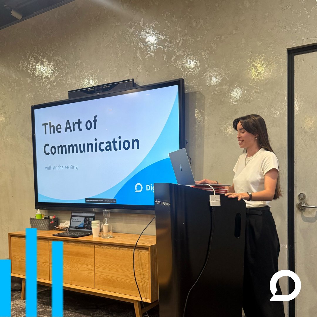 This month’s team session at Digivizer was all about The Art of Communication 

Led by our Social Media Content Specialist, we explored:
🌟 The power of storytelling
🌟 Using your voice like an instrument
🌟 Communication = influence

#Communication #ProfessionalDevelopment