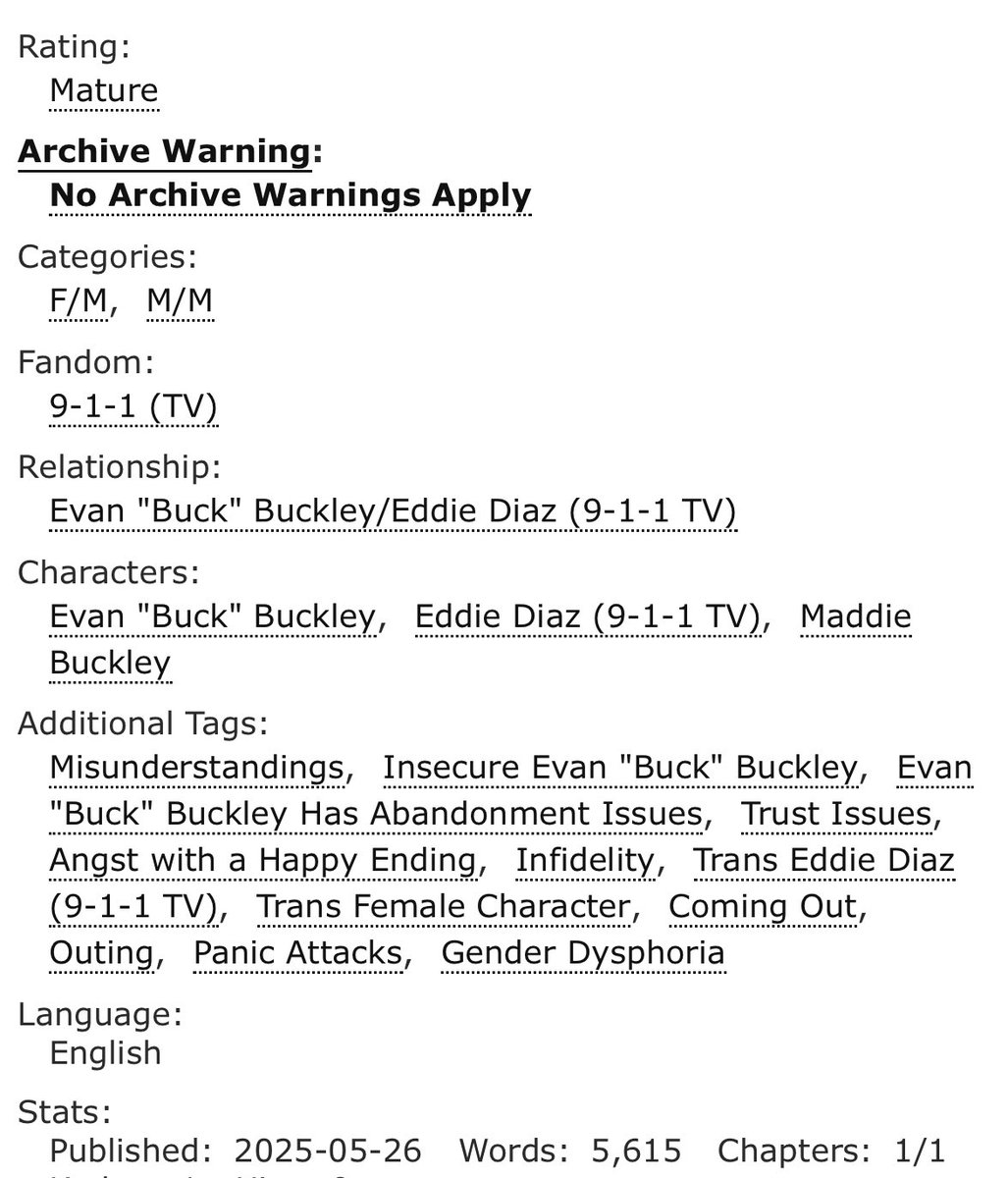 #GirlEddieSpring

 5.6k words | buddie | transfem eddie | complete

archiveofourown.org/works/65907010