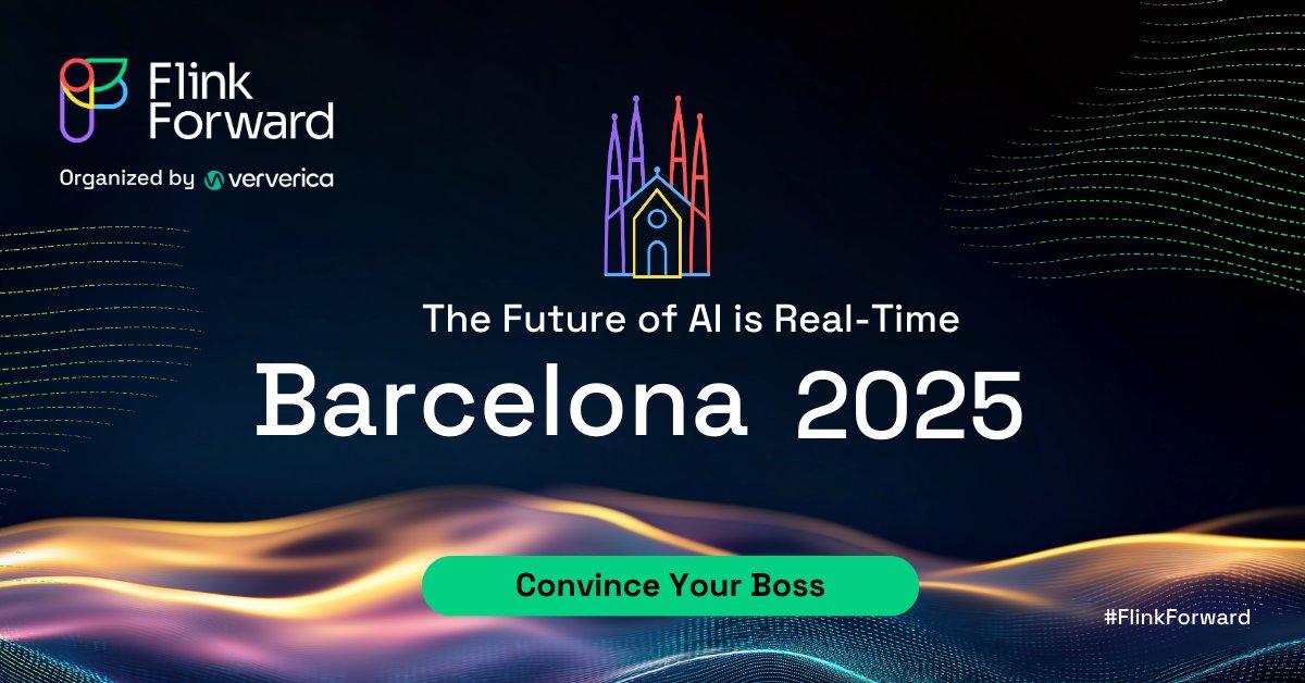 #FlinkForward offers unmatched upskilling opportunities through hands-on Workshops and inspiring Conference sessions. 🐿️

Have you got your ticket? Convince your boss with our ready-to-use justification letter highlighting the value you'll bring back!

⚡hubs.li/Q03nKz140