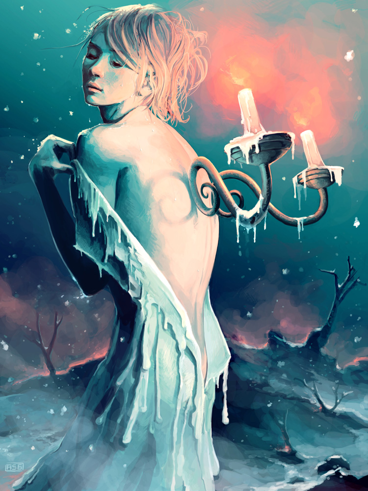 The withering stillness is a predator to what refuses to move. It remembers every shifting garden laying naked under your bedhead &amp; maroons lines on one's skin to tell where it once hurt. It is a wayfarer that retreats for no catch yet mirrors transparency. It sees you. #vss365