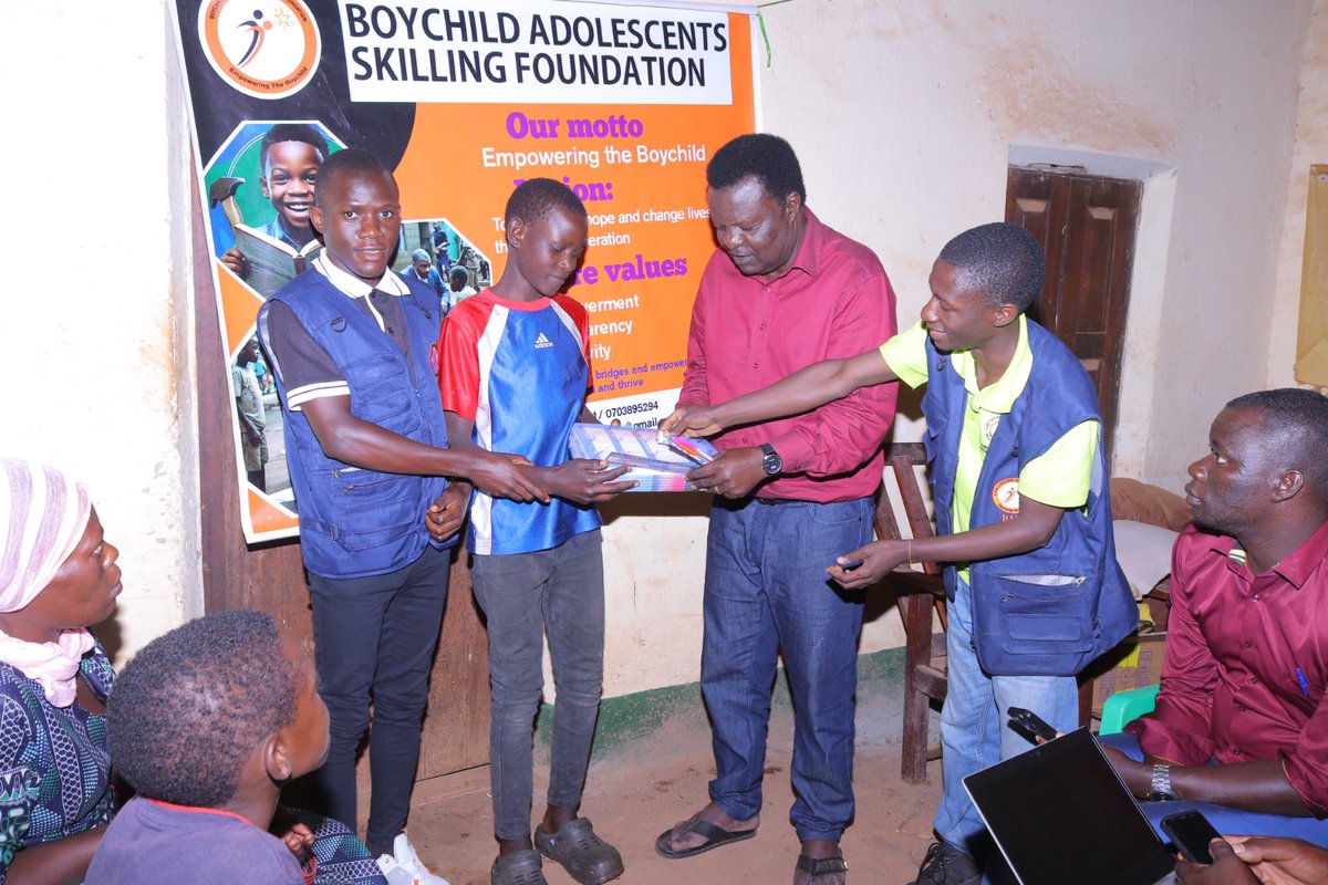 Exciting news! Boychild Adolescents Skilling Foundation International kicked off 2nd term with scholastic materials for their pupils! 📚 Thanks to our amazing partners &amp; sponsors! 🙏 Let's join hands to support Boychild &amp; create a brighter future! #BoychildFoundation #SupportEduc