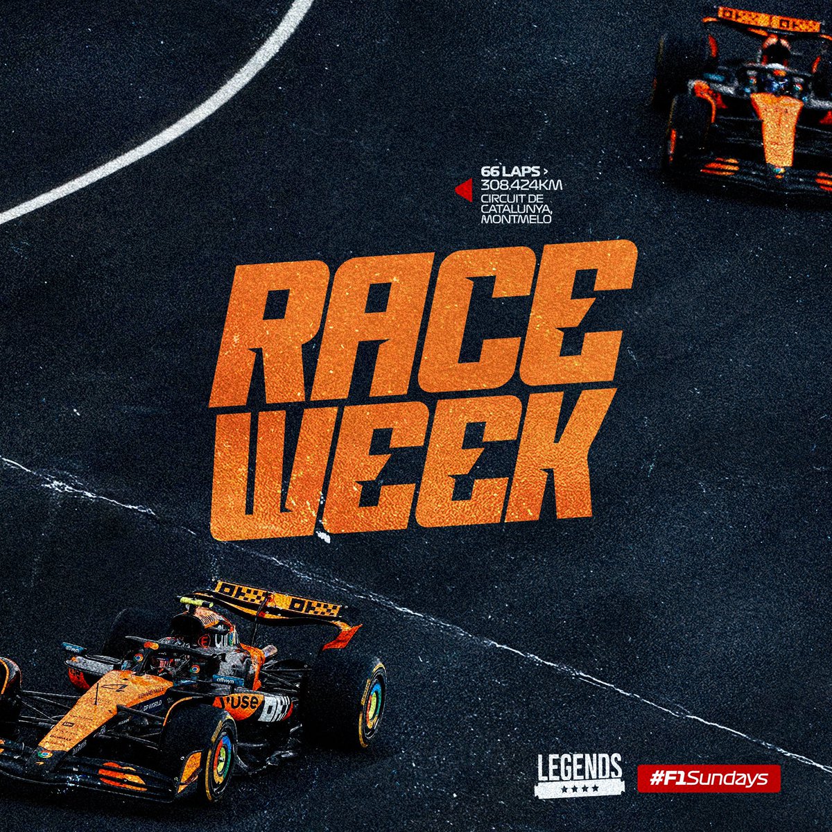 It’s Race Week 
#SpanishGP 
#F1