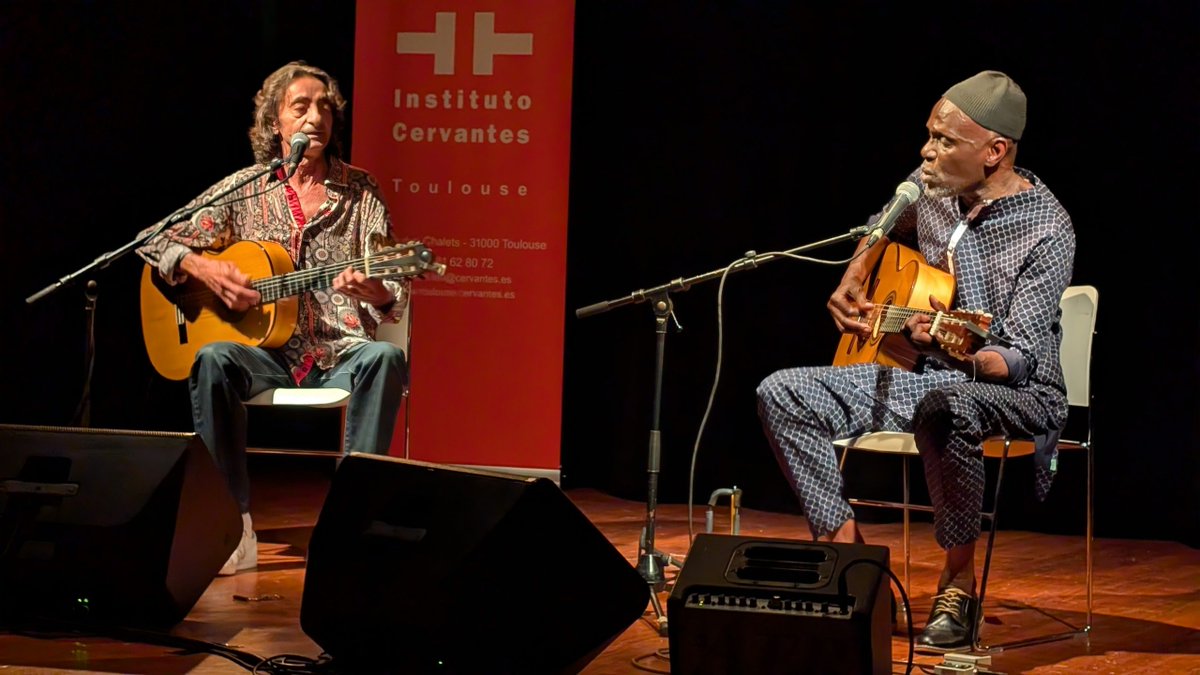 Culture 31 (@cultures31) on Twitter photo 【 Musique du Monde 】
Paamath et Bernardo Sandoval : chansons de printemps à l’Instituto Cervantes de Toulouse
---
Le 13 mai 2025, dans le cadre de la Semaine de l’Europe, l’Instituto Cervantes qui nous promet encore de belles émotions culturelles, était à l’heure 【 Musique du Monde 】
Paamath et Bernardo Sandoval : chansons de printemps à l’Instituto Cervantes de Toulouse
---
Le 13 mai 2025, dans le cadre de la Semaine de l’Europe, l’Instituto Cervantes qui nous promet encore de belles émotions culturelles, était à l’heure