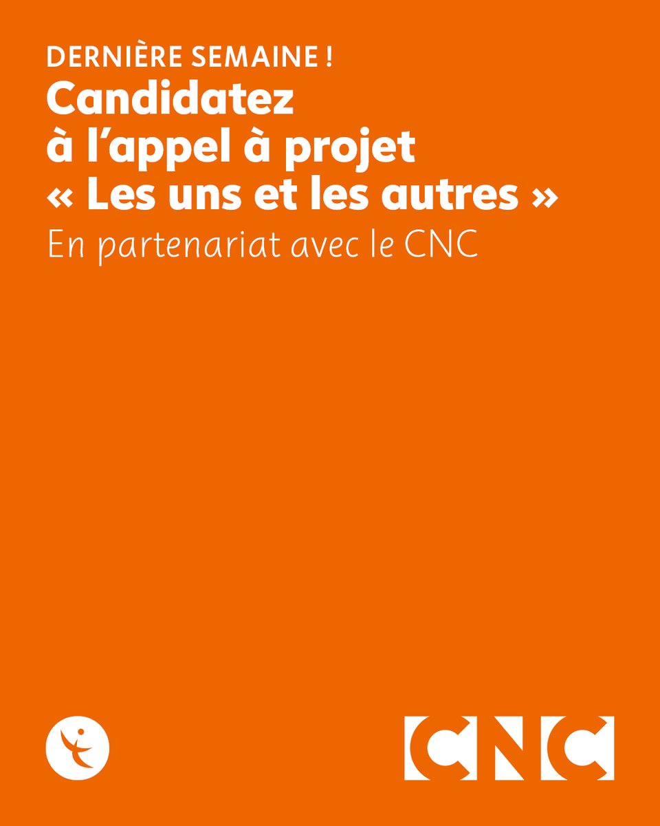 Dernière semaine pour candidater notre appel à projet "les uns les autres" ! 🎞️  Si votre projet favorise l'insertion professionnelle et améliore des conditions de travail des personnes en situation de handicap dans les filières culturelles, candidatez ! agefiph.fr/espace-presse/…
