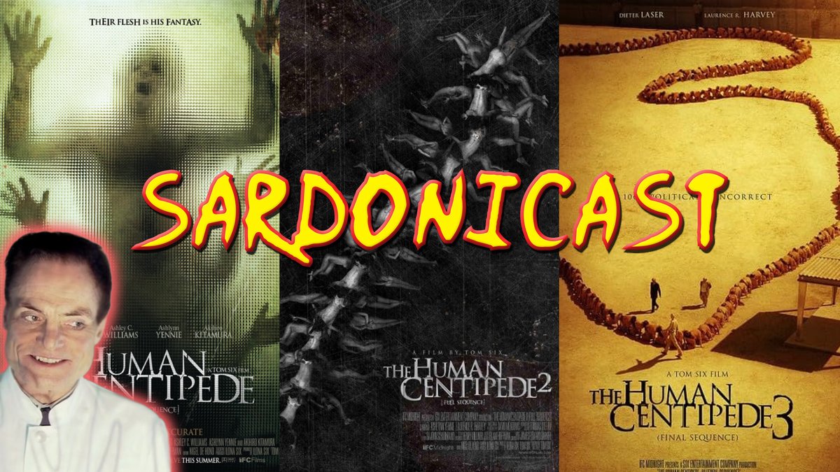 sardonicast's tweet image. Sardonicast 190: The Human Centipede Trilogy
youtu.be/AhY_XvQt2KU