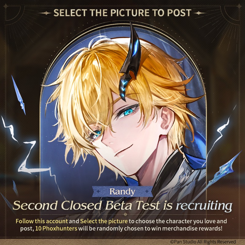 DNAbyss_EN's tweet photo. ✦ Who would you like to invite to your place?

✦ How to Participate
🎁 Follow this account, select the picture of your favorite character and tweet.
10 Lucky Phoxhunters will be randomly chosen to win Character Badge.
⏳ Event Ends: 6/1

#DuetNightAbyss