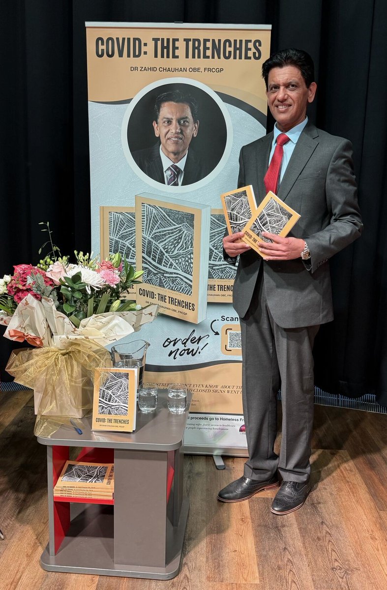 @DrAnita (@dranitaendo) on Twitter photo My congratulations to <a href="/ChauhanZahid/">Zahid Chauhan, OBE,FRCGP</a> on the publication of his new book, The Trenches. A first-hand account of medics’ lives during COVID, it also dispels myths about the virus and our BAME community. My congratulations to <a href="/ChauhanZahid/">Zahid Chauhan, OBE,FRCGP</a> on the publication of his new book, The Trenches. A first-hand account of medics’ lives during COVID, it also dispels myths about the virus and our BAME community.