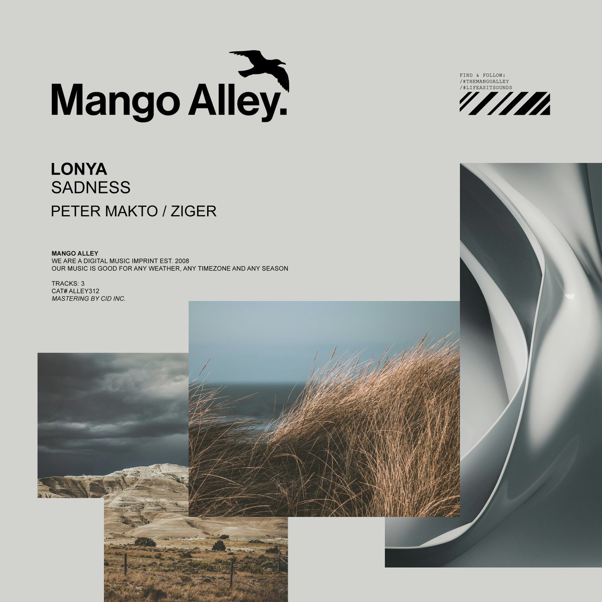 ALLEY312
<a href="/LonyaKoval/">Lonya Koval</a> Sadness
w/ Peter Makto, Ziger remixes

Download &amp; Stream / lnk.to/ALLEY312