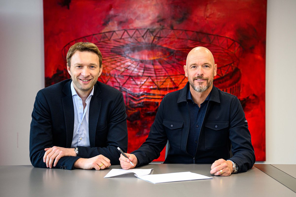 🚨 Erik ten Hag: “Bayer Leverkusen is one of the best clubs in Germany and also belongs to the expanded European elite”.

“The club offers excellent conditions, the talks with those responsible have impressed me very much”.