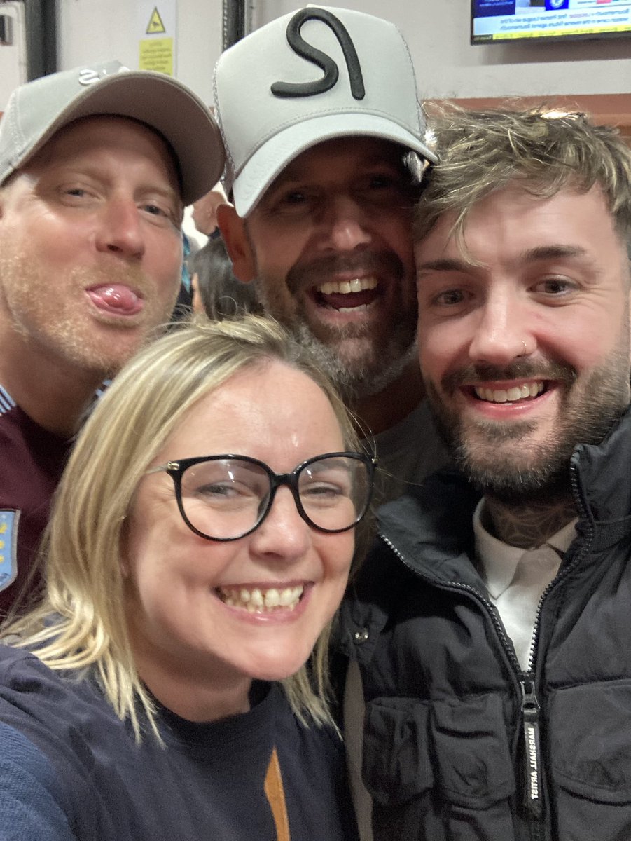 T23ASY's tweet photo. Great day out with brilliant people, shame about the result 🤦‍♀️ but here’s to saving all summer to pay for Europe next season 💜💙 #avfc https://t.co/jhemSEFdKP