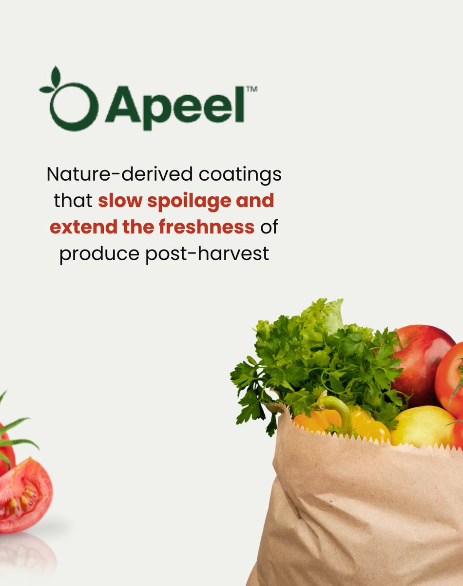 In our latest article, we explore how five #startups are leading the charge with breakthrough innovations

Mama Science, Alkelux, <a href="/TomorrowFoods/">Tomorrow Foods</a> @Saveggy <a href="/ChinovaB/">Chinova Bioworks</a> I-Challenge <a href="/apeelsciences/">Apeel Sciences</a> 

Full article: eatableadventures.com/news/the-new-s…