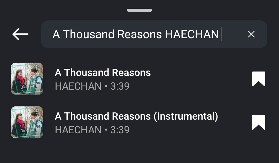 เพลงของน้องเข้า Instagram แล้วนะคะ🤍 ไปใช้กันค่ะ

youtu.be/-io3ZkzEWjs?si…

HAECHAN OST OUT NOW
#HAECHAN_TheReasonILikeYou 
#해짜니의선물_니가좋은이유_같이듣자