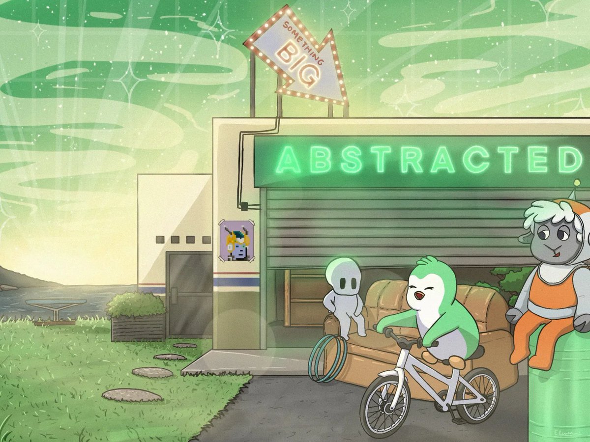 PunksAbstracted's tweet image. Gmabs Legends !✳️

@AbstractChain Coded for success! ✳️

#AbstractedPunks here to expand the @Abstract_Eco ✳️

Minting Page: 
abstracted-punks.nftcollection.top

MagicEden: magiceden.io/collections/ab…

Opensea: opensea.io/collection/abs…