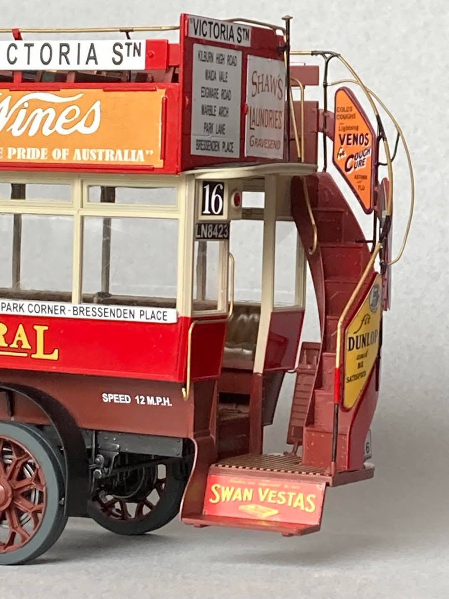 Used #MiniArt Kit: 
38031 B-TYPE LONDON OMNIBUS 1919
Author: Ross Whitaker
Source: facebook.com/permalink.php?…