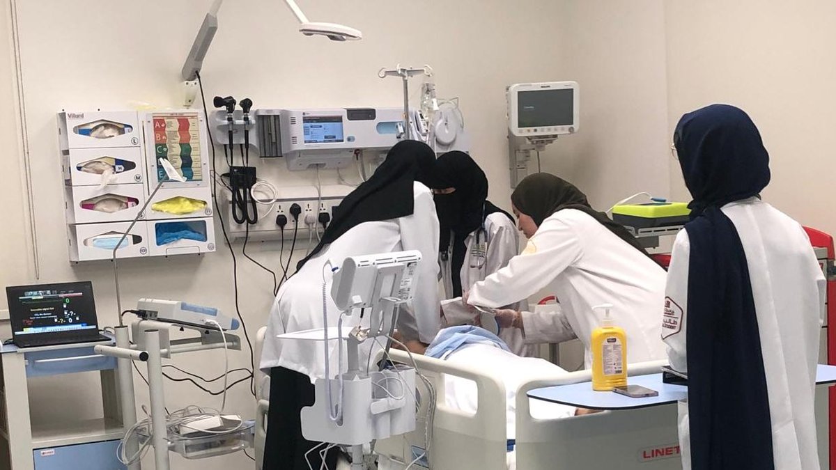 طلاب القطاع الصحي ب #جامعة_قطر يتأهلون إلى نهائيات مسابقة المحاكاة العالمية في إسبانيا

للمزيد: tinyurl.com/4xa4tkkt

QU Health Students Advance to SESAM SimUni Finals Competitions in Spain

For more: tinyurl.com/4dbuuxjj