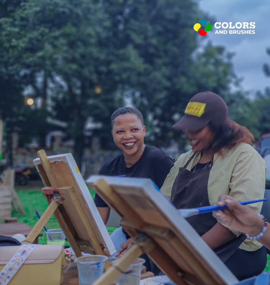 meya_ukasha's tweet photo. Thank you for making Colors and Brushes on 25th May magical! Your art, energy, and presence lit up the space. See you on 29th June for the next edition  keep creating  #ColorsAndBrushes #ArtVibes 

@Brushesug https://t.co/AqFCAjn2We