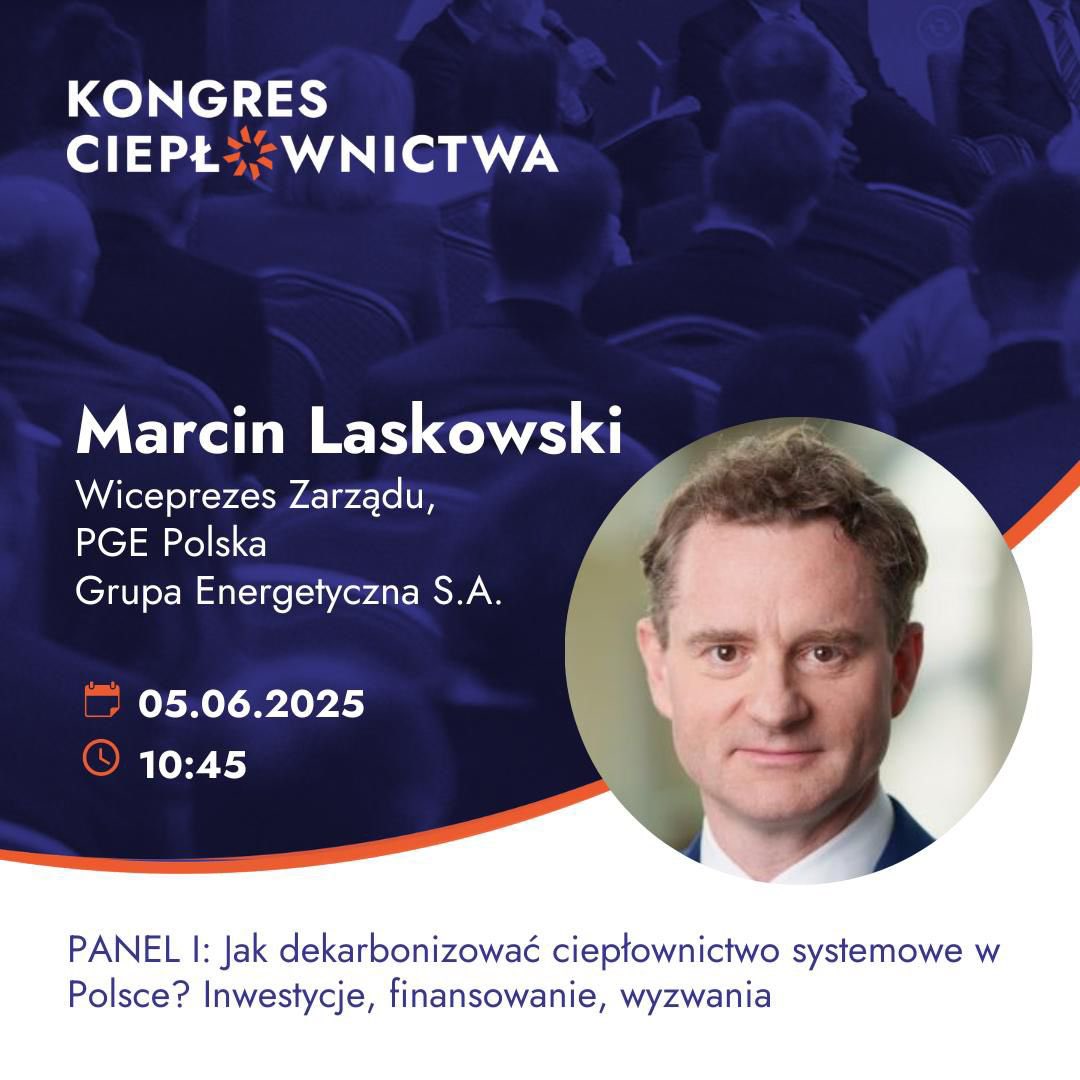 Marcin Laskowski (@laskowski_mar) on Twitter photo 💬 Już 4-6 czerwca w Nałęczowie spotykamy się na VI Kongresie Ciepłownictwa – dorocznym wydarzeniu organizowanym przez Polskie Towarzystwo Energetyki Cieplnej.
#PTEC #KSE #KongresCiepłownictwa #ciepłownictwo #dekarbonizacja #transformacja #energetyka #PGE <a href="/Grupa_PGE/">PGE Polska Grupa Energetyczna</a> <a href="/PTEC_/">Polskie Towarzystwo Energetyki Cieplnej (PTEC)</a> 💬 Już 4-6 czerwca w Nałęczowie spotykamy się na VI Kongresie Ciepłownictwa – dorocznym wydarzeniu organizowanym przez Polskie Towarzystwo Energetyki Cieplnej.
#PTEC #KSE #KongresCiepłownictwa #ciepłownictwo #dekarbonizacja #transformacja #energetyka #PGE <a href="/Grupa_PGE/">PGE Polska Grupa Energetyczna</a> <a href="/PTEC_/">Polskie Towarzystwo Energetyki Cieplnej (PTEC)</a>