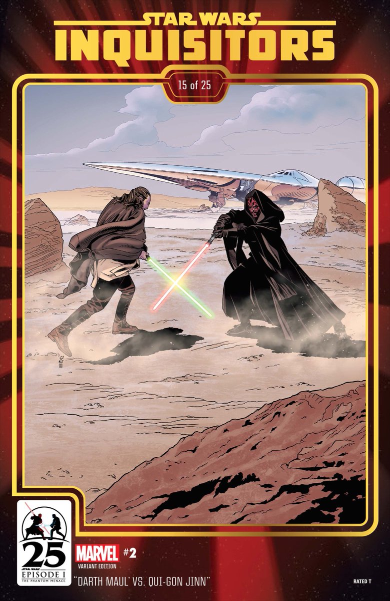 Simon Moore (Mooretoons Publishing) (@blaxkleric) on Twitter photo Variant Cover Of The Day - #StarWars Inquisitors No.2 by <a href="/TheRodneyBarnes/">Rodney Barnes</a> & <a href="/Marvel/">Marvel Entertainment</a>
Art by Chris Sprouse, Karl Story & Neeraj Menon
Fantastic tribute to The Phantom Menace 25th Anniversary. Wonderfully dynamic scene with great composition. Great stuff.๐๐ Variant Cover Of The Day - #StarWars Inquisitors No.2 by <a href="/TheRodneyBarnes/">Rodney Barnes</a> & <a href="/Marvel/">Marvel Entertainment</a>
Art by Chris Sprouse, Karl Story & Neeraj Menon
Fantastic tribute to The Phantom Menace 25th Anniversary. Wonderfully dynamic scene with great composition. Great stuff.๐๐