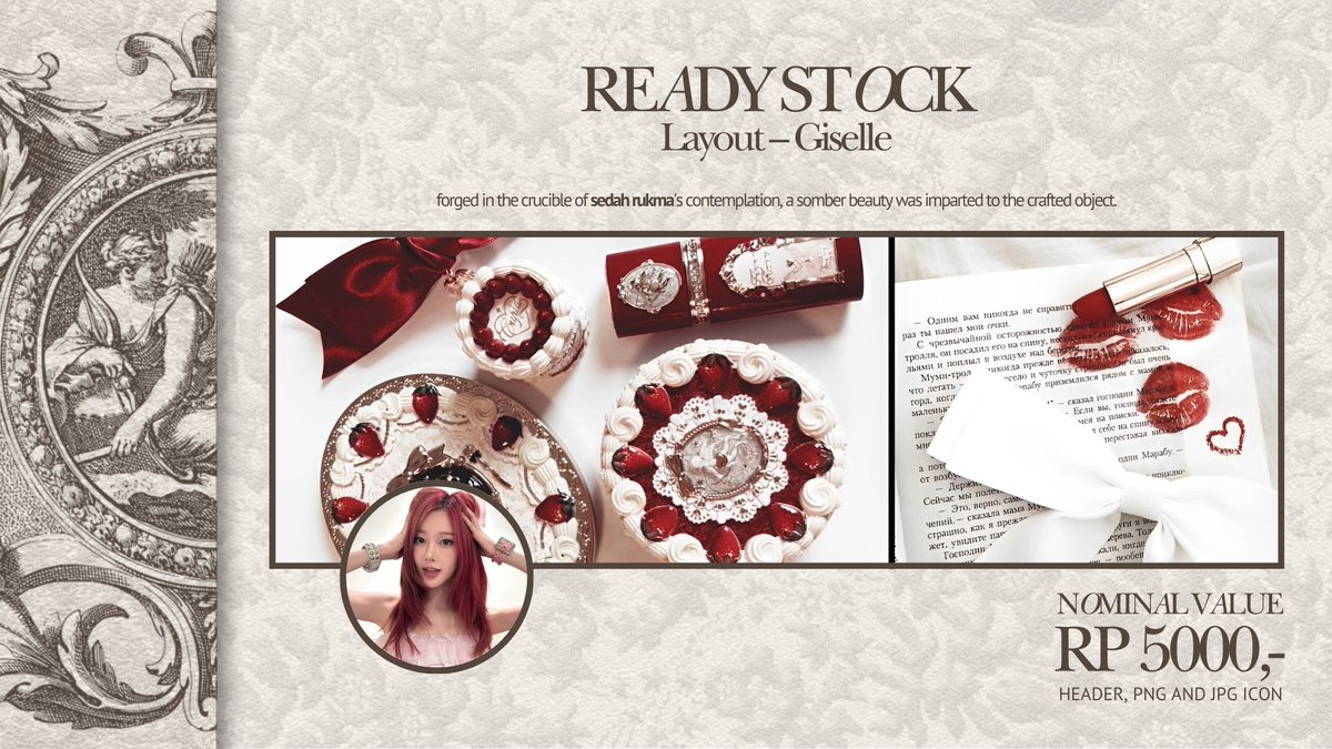 Help rt/repost? Thank you!

New drop layout - Giselle, priced at RP 5,000,-/each includes png and jpg icon. Don’t hesitate to knock my DM if you’re interested.

#zonauang #zonajajan